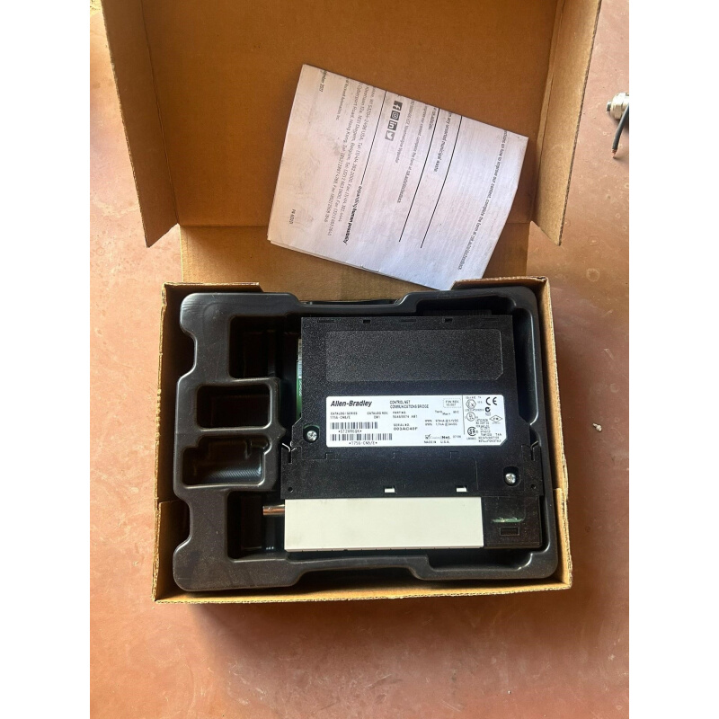 拍前询价：AB PLC1756一CNB/E 有包装盒 说明书 不会测试