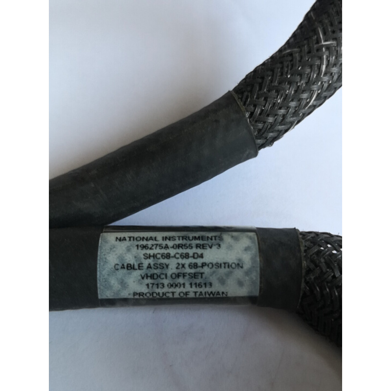 拍前询价：NI  SHC68-C68-D4  高速线 0.5M功能正常询价为准