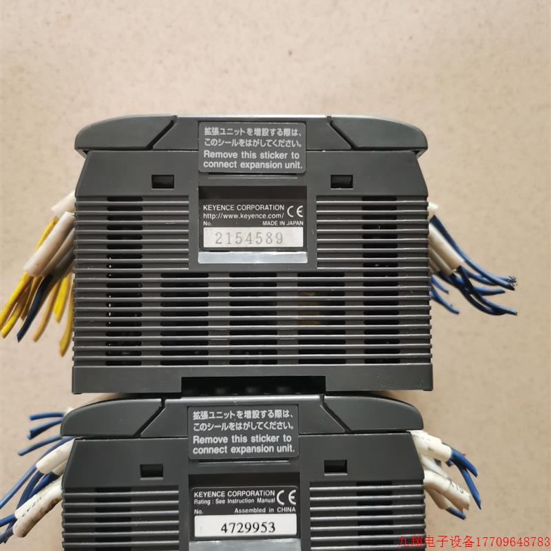 拍前询价:拆机基恩士KV-24AR两个KV-16AR一个KV-E4R一