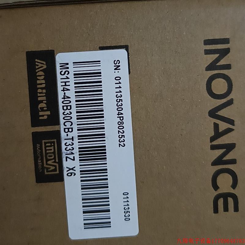 拍前询价:MS1H4-40B30CB-T331Z 汇川伺服马达400w数量1个全新未