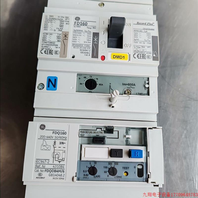 拍前询价:通用CT拆机件,美国通用GE断路器FD160  ,960元,