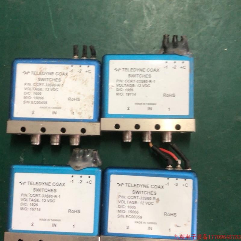 拍前询价:(议价)TELEDYNE CCRT-33S80-RS-1 SMA射频