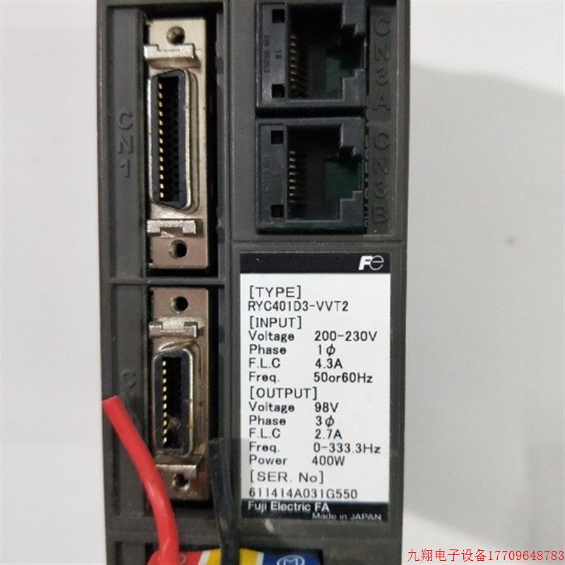 拍前询价:A028*拆机正品富士 RYC401D3-VVT2 实物拍照 现货