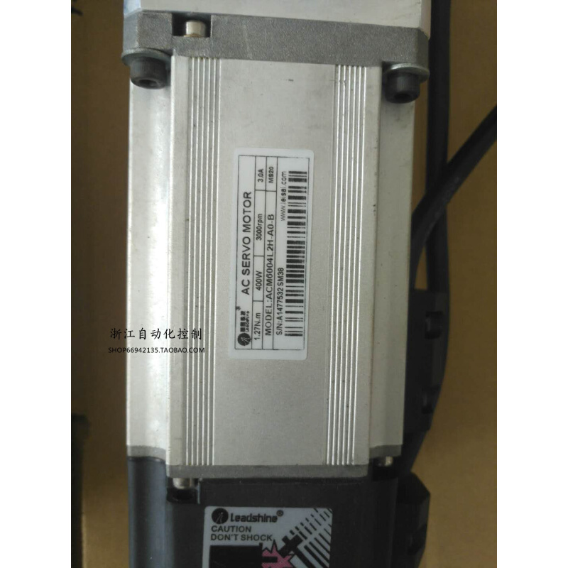 拍前询价：雷赛400W 交流伺服电机ACM6004L2H-A0-B 二手的