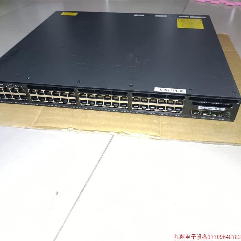 拍前询价:思科WS-C3650-48TS-L交换机好单电源【议价产品】