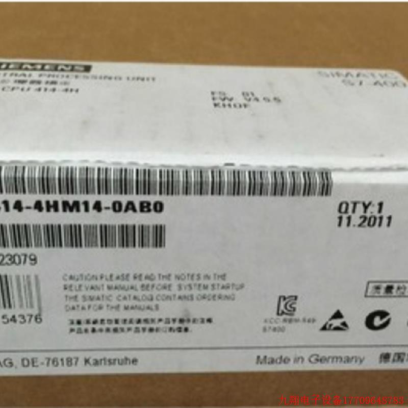 拍前询价:6ES74144HM140AB0S7-400H CPU414H 6ES7414-4HM14-0AB0