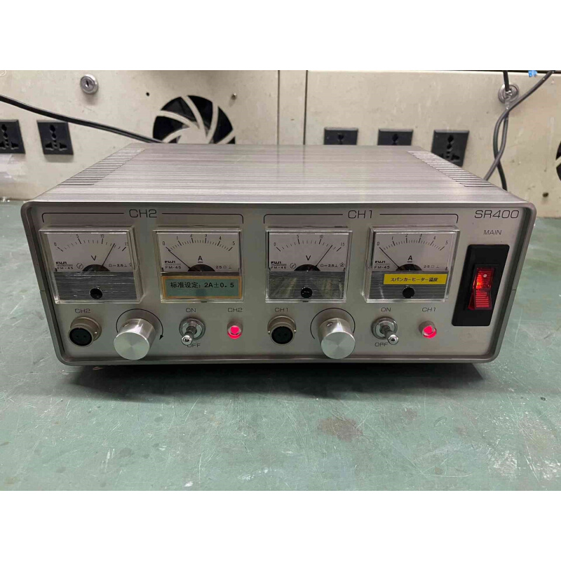 拍前询价：日本进口SR400 双路电源12V3A可调电镀电源可调直询价