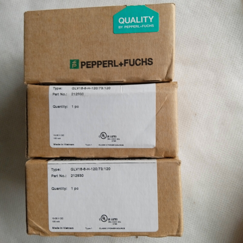 拍前询价：全新原装正品倍加福未开封GLV18-8-H-120/73/1