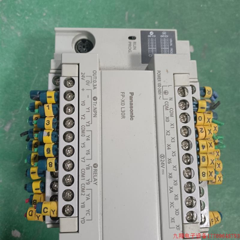 拍前询价:原装拆机二手PLCFR-X0 L30R AFPX0L30