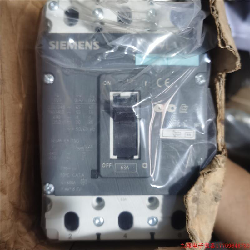 拍前询价:原装塑壳断路器VL160X 3P 63A 现货议价