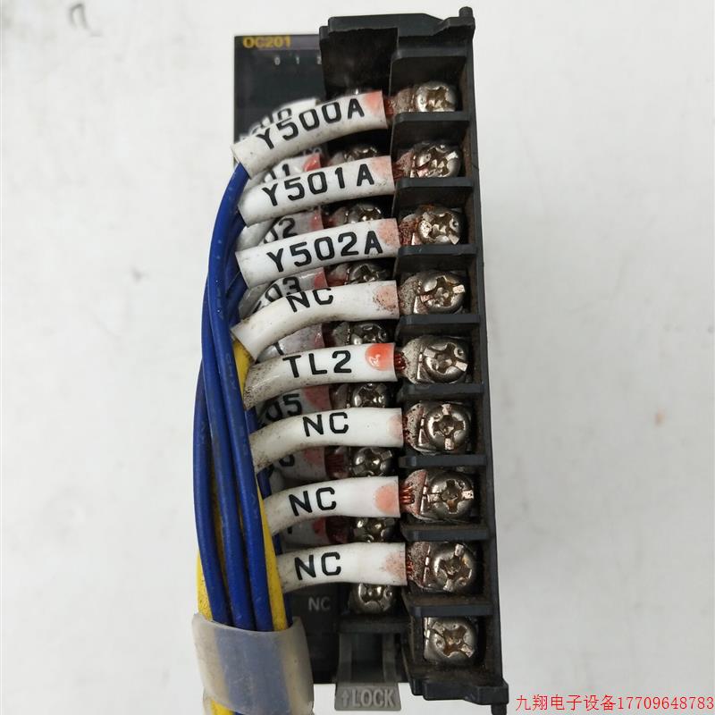 拍前询价:原装 拆机  CJ1W-OC201模块PLC 实物所拍