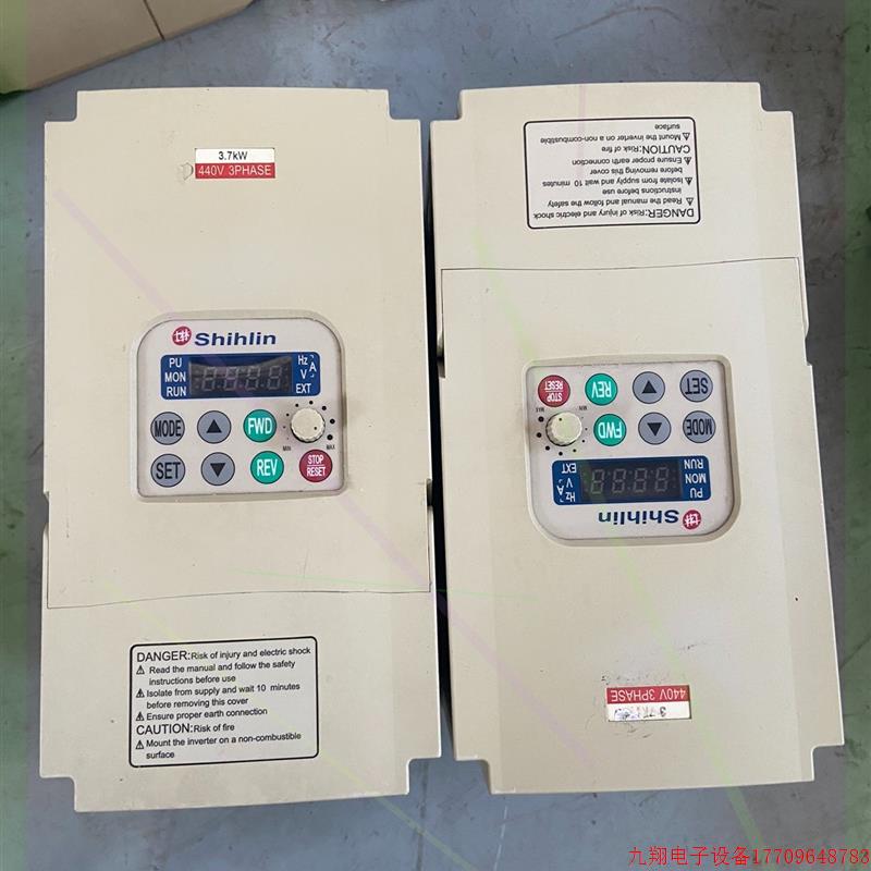 拍前询价:原装拆机士林SS系列变频器1.5KW 2.2KW 3.7KW