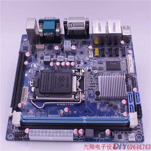 拍前询价:现货B85D迷你主板双千兆网卡户外广告机主板6COM工控主