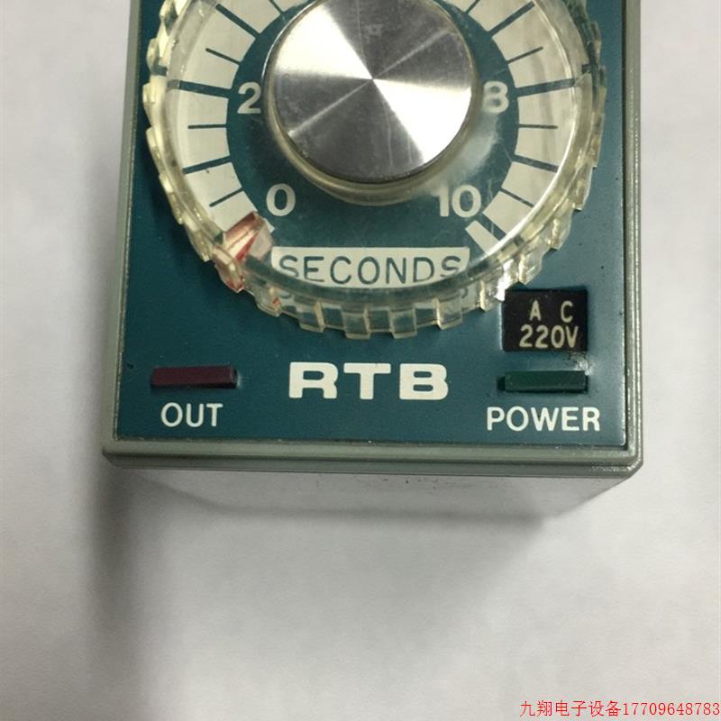 拍前询价:日本和泉时间继电器RTB-CB1N  10S  AC220V