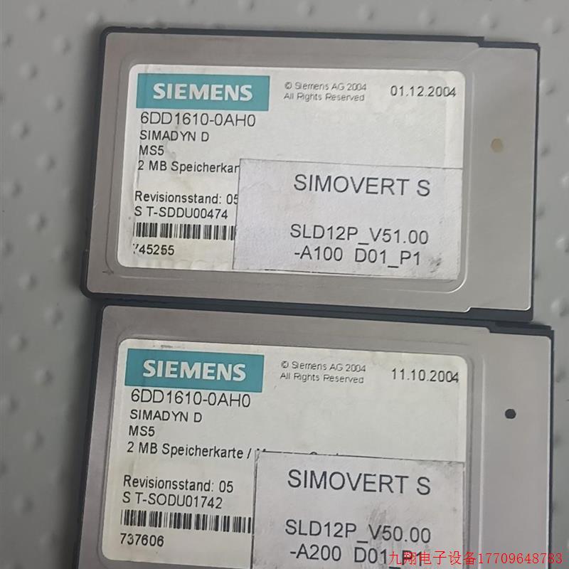 拍前询价:启动卡6DD1610-0AH0
