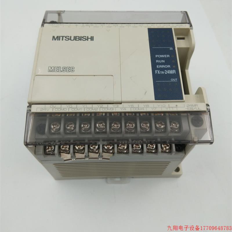 拍前询价:原装拆机三菱PLC FX1N-24MR-ES/UL现货实物图