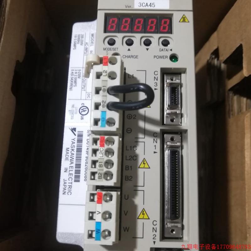 拍前询价:SGDH-08AE-S-0Y原装安川伺服驱动器全新质保一年现货包