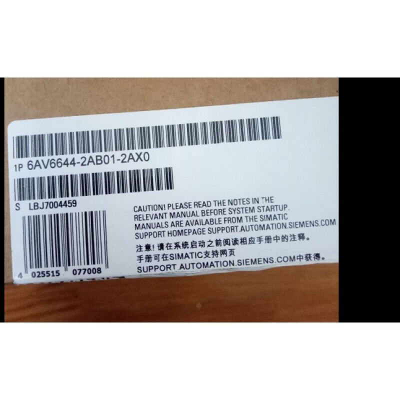 拍前询价：6AV6644-2AB01-2AX0触摸屏6AV66442AB012AX0多功
