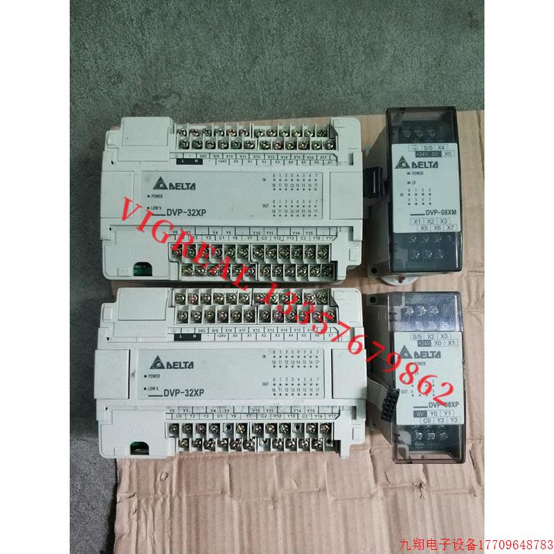 拍前询价:台达DVP32XP00R二手拆机plc扩展