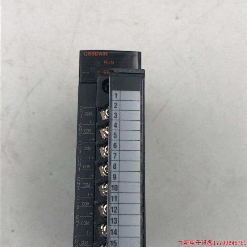 拍前询价:原装拆机 三菱 Q系列 模块 Q68DAIN 现货实物图