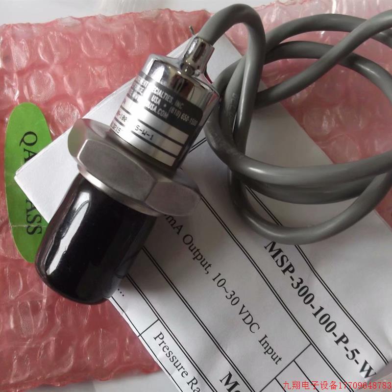 拍前询价:现货MSIUSA正品全新压力感测器MSP-300-100-P-5-W-1 假