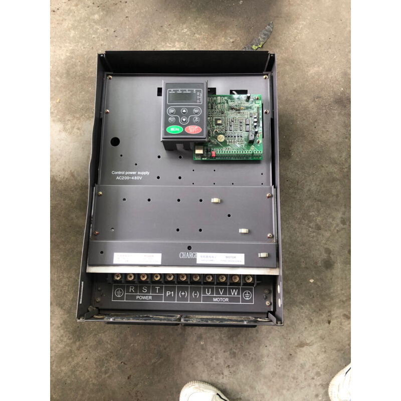 拍前询价：缺上盖子英威腾变频器 CHE100-037G/045P37/询价为准