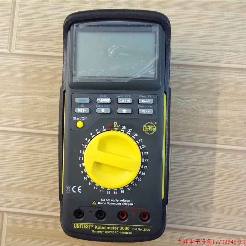 拍前询价:旧BEHA 2005德国贝汉回响式电缆长度与故障