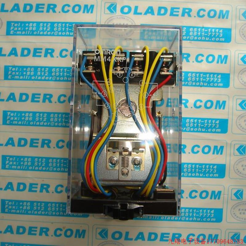拍前询价:原装正品 OMRON MM4XKP DC100/110V 日本OMRON继电器【