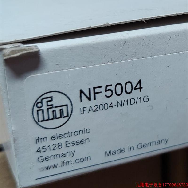 拍前询价:IFM N0533A NF5004 NG5002 全新原装正品易福门