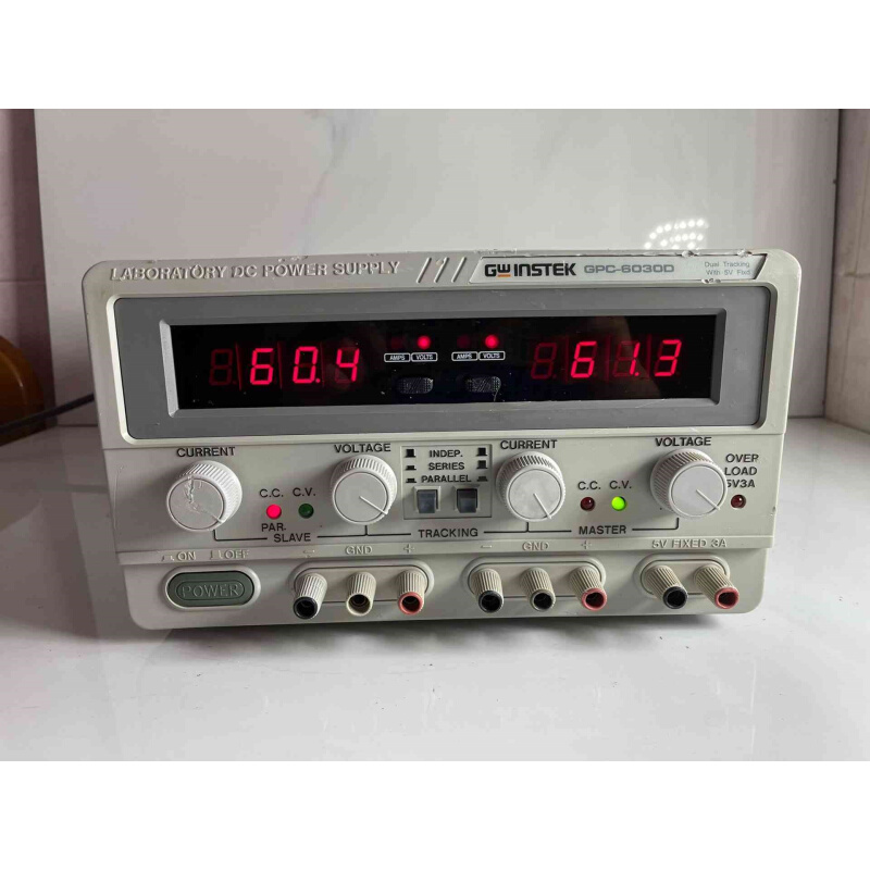 拍前询价：固纬GPC-6030D双路可调直流稳压电源线性60V3A电源询价