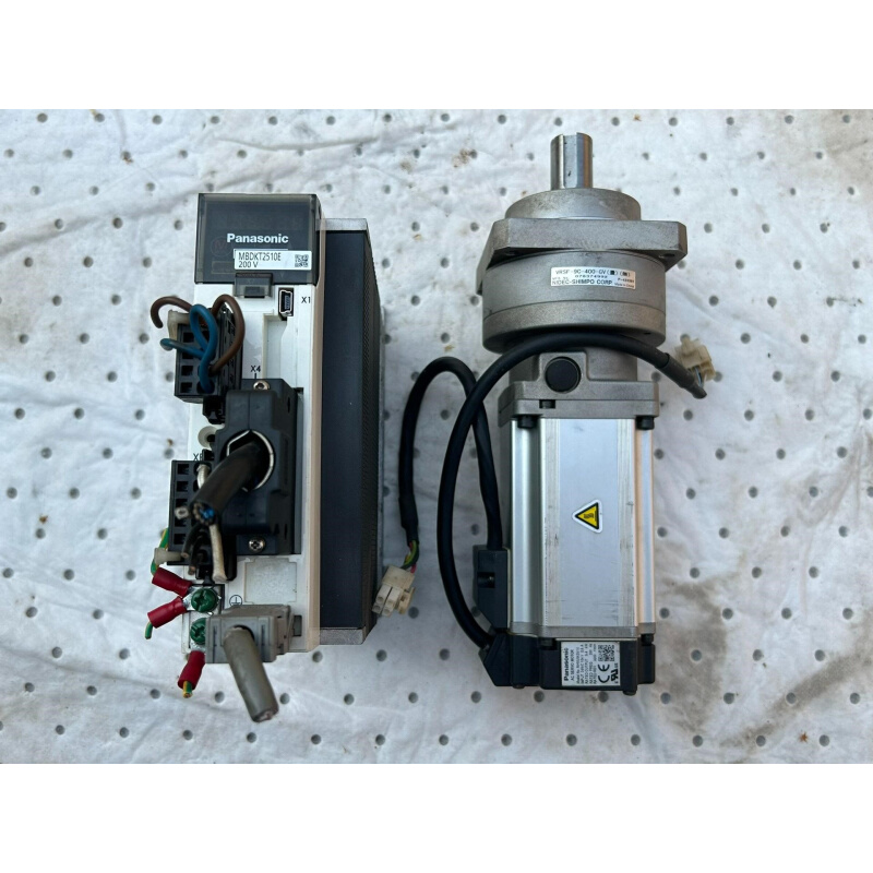 拍前询价：400W伺服电机套装：电机MHMJ042G1U，驱动器M