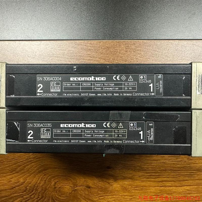 拍前询价:议价易福门IFM控制器CR0020 功能正常 无拆无修 实物