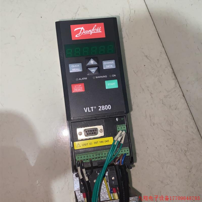 拍前询价:议价丹福斯变频器VLT 2800  178B5024拆机件