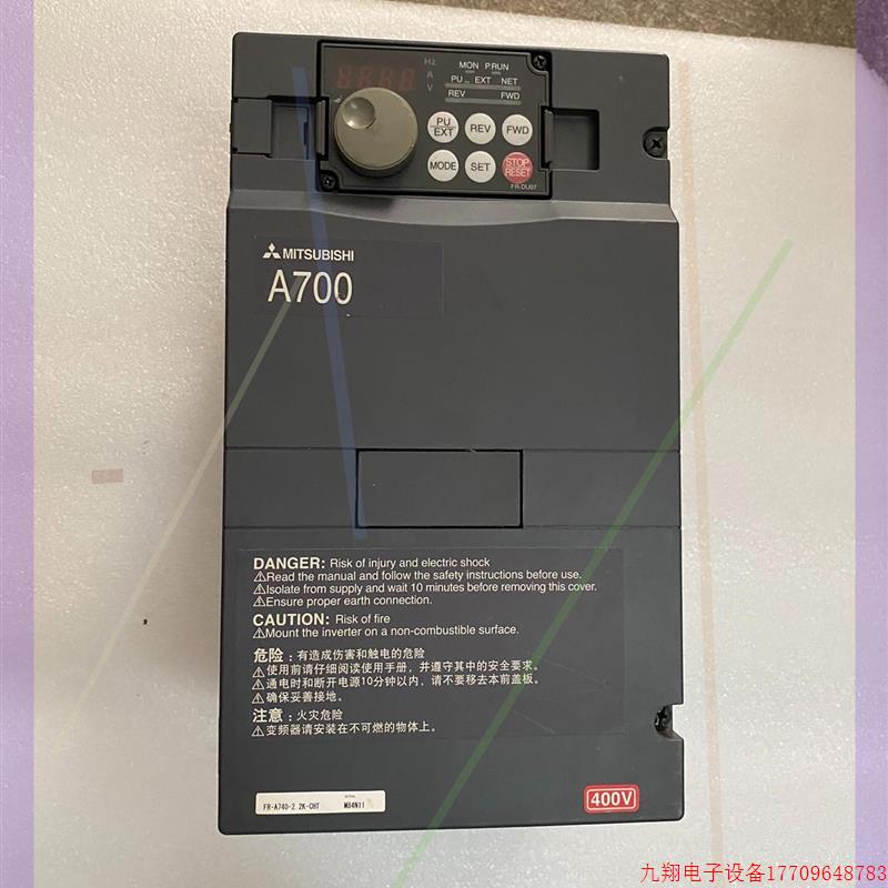 拍前询价:FR-A740-2.2K-CHT三菱A740变频器2.2kw