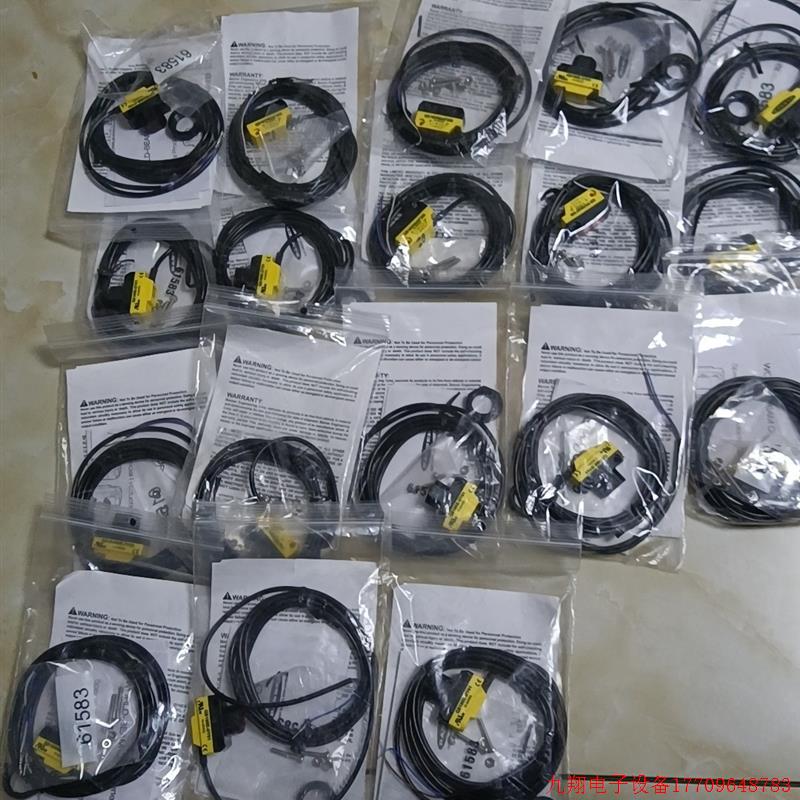 拍前询价:全新未用 邦纳BANNER 对射光电开关QS186EDY-0议价 议