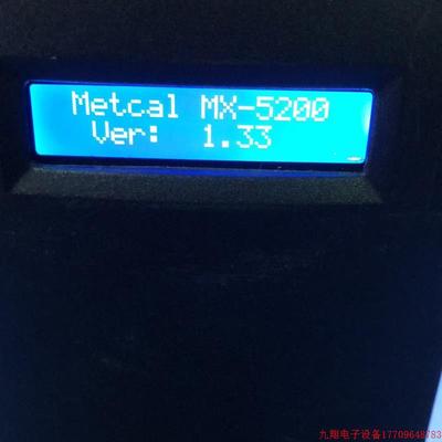 拍前询价:metcal奥科mx5200带一支手柄一支烙铁原装正品,无修