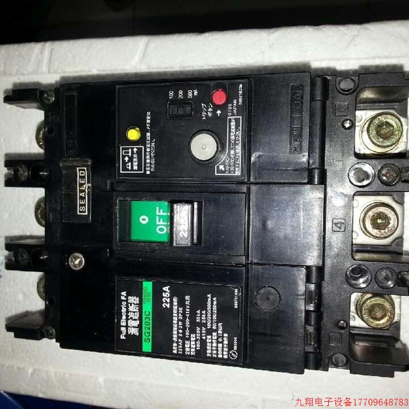 拍前询价:日本富士漏电EG203C125A-225A