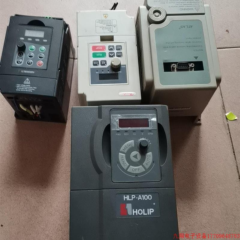 拍前询价:二手拆机变频器,每款只有一个,品牌型号价格看图所示