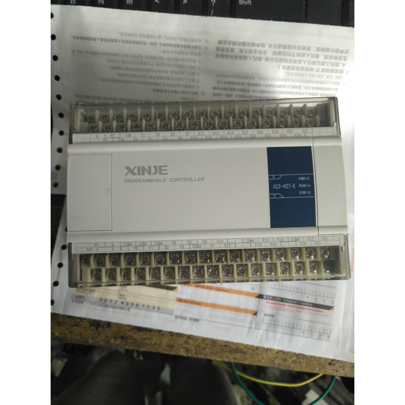 拍前询价：信捷PLC XC3-42T-E  XC3-42RT-E 二手9新