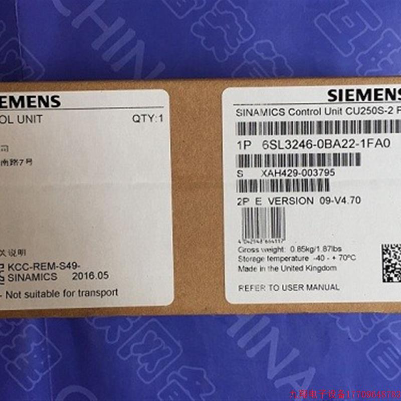 拍前询价:6SL3246-0BA22-1BA0/6SL3246-OBA22-1BAOG120控制单元