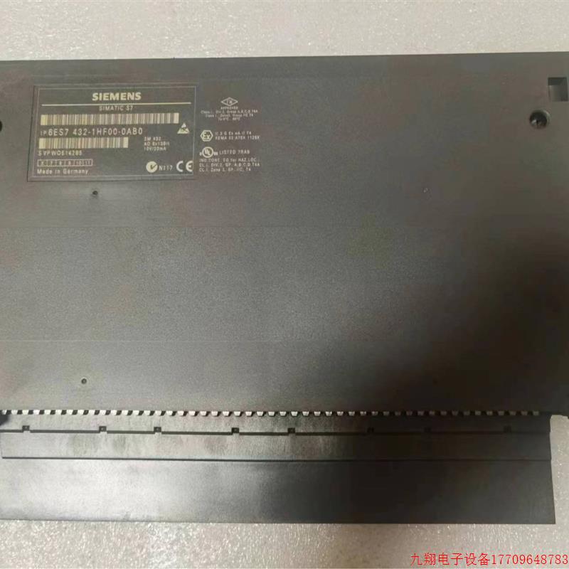 拍前询价:6ES7432-1HF00-0AB0   现货一台