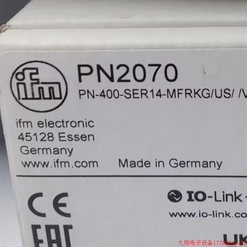 拍前询价:IFM PN2070 PN2071 PN2092 PN2093 全新原装正品易福门
