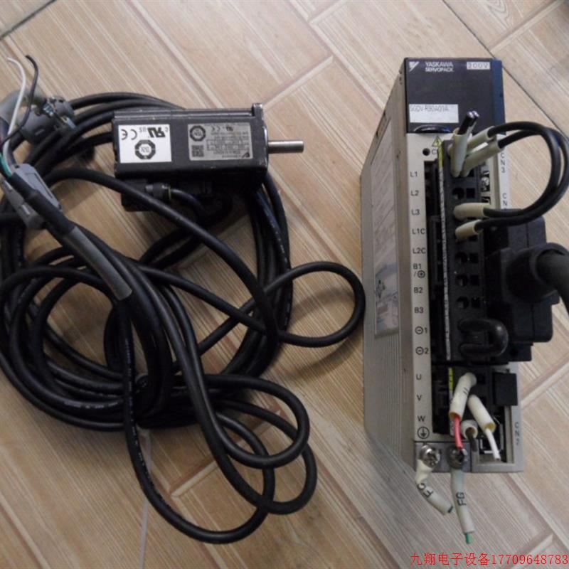 拍前询价:安川伺服电机驱动器SGMJV-01ADA21 SGDV-R90A01A  100W