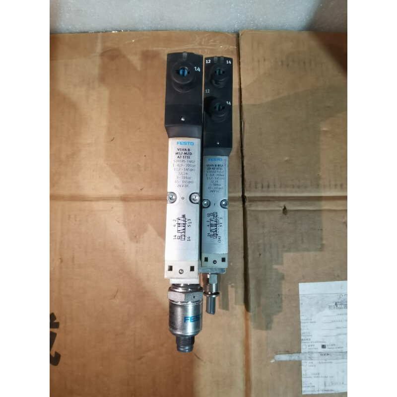 拍前询价：费斯托电磁阀，VSVA-B-M52-MZD-A2-1T1L