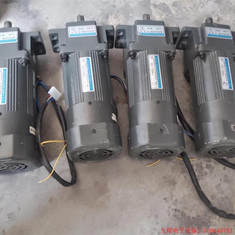拍前询价:220v交流调速电机,120瓦调速刹车电机,电磁刹车电机