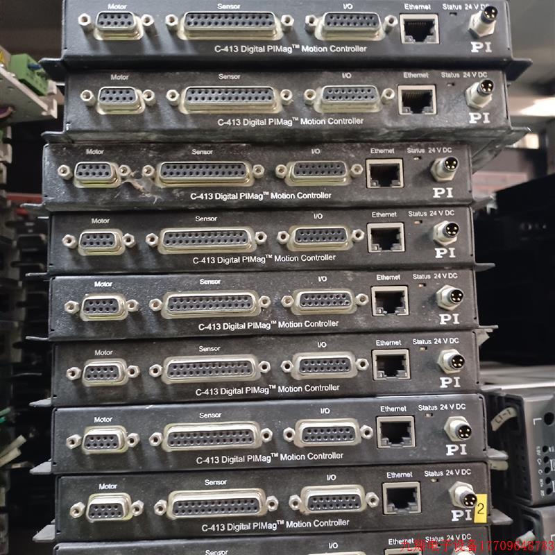 拍前询价:原装拆机二手PI C-413 音圈电机控制器,现货出,功能包