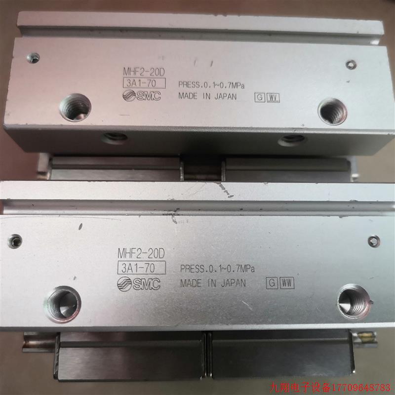 拍前询价:SMC气缸型号MHF-20D数量2个