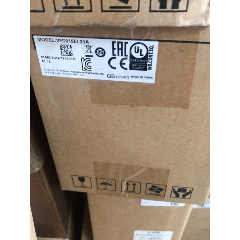 拍前询价：全新台达变频器VFD015EL21A
