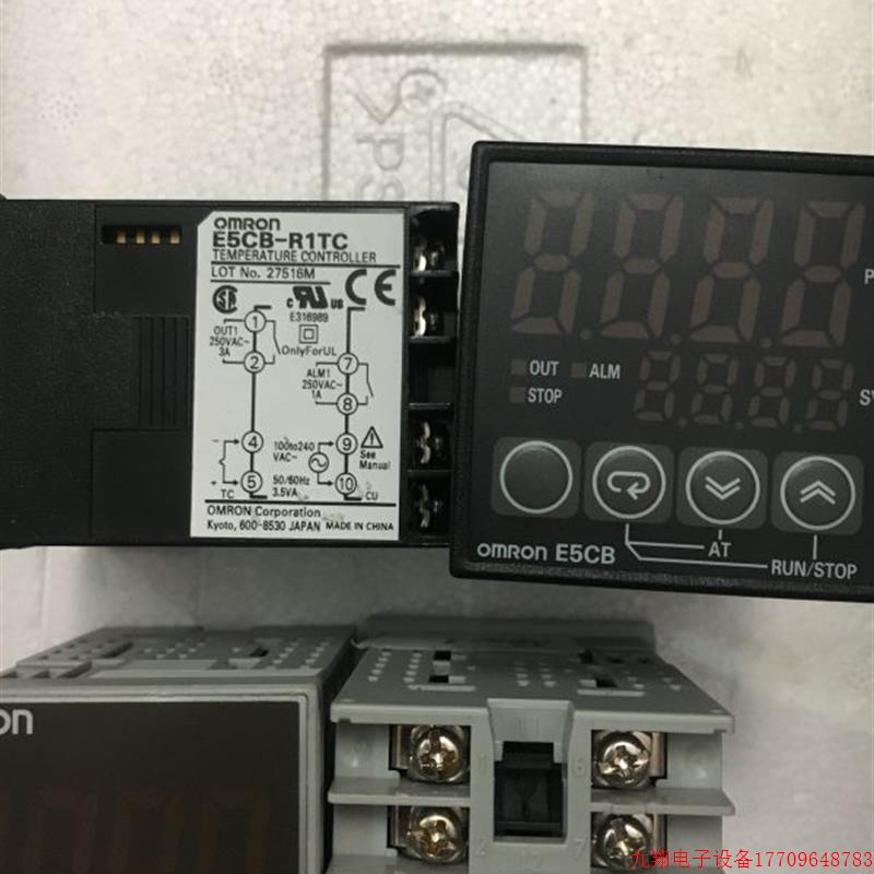 拍前询价:正品温控器E5CB-R1TCD E5CB-R2TC Q1P E5CWL-R1TC Q1TC