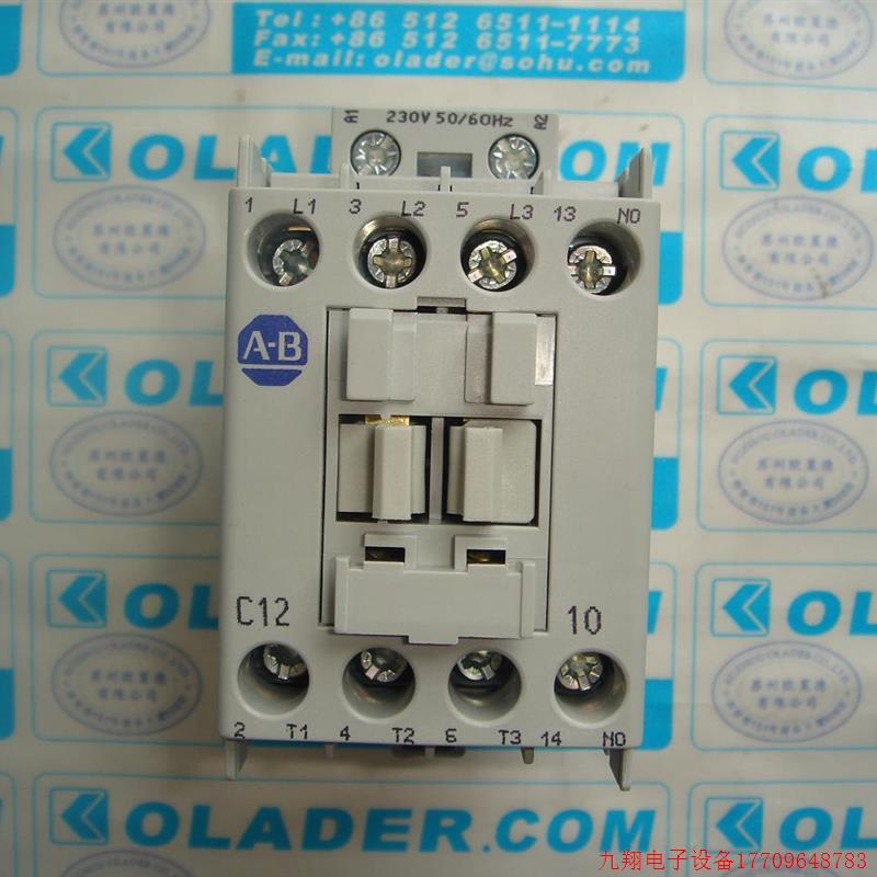 拍前询价:ALLEN-BRADLEY 100-C12KF10 AC220V 美国AB交流接触器